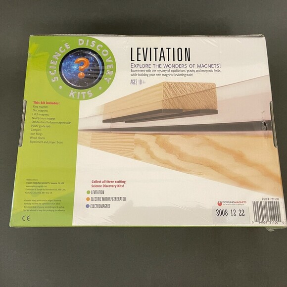Levitation Science Discovery Kit Dowling Magnets - New Sealed - Picture 3 of 7
